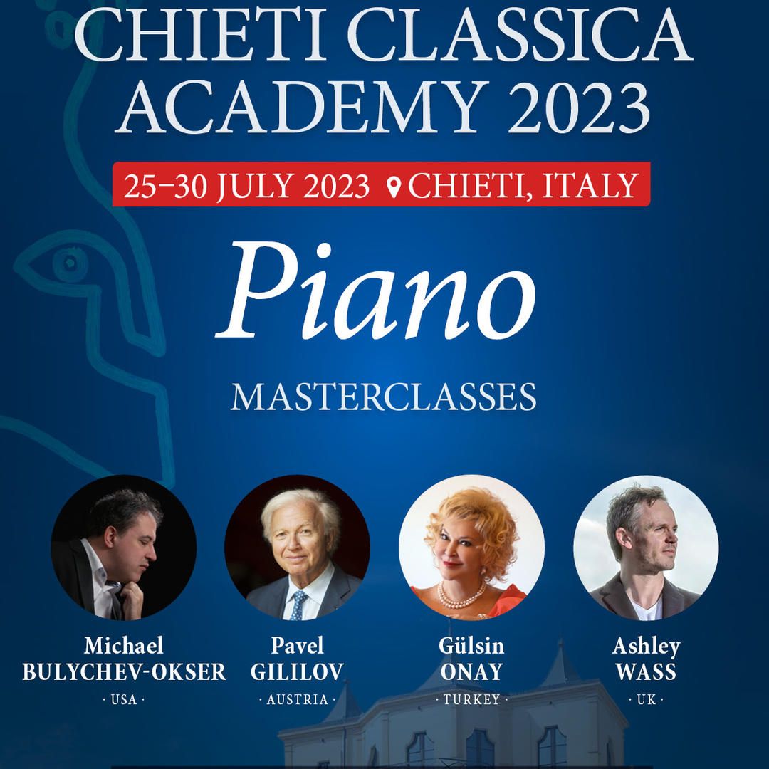 A chance to gain new experience participating in piano masterclasses